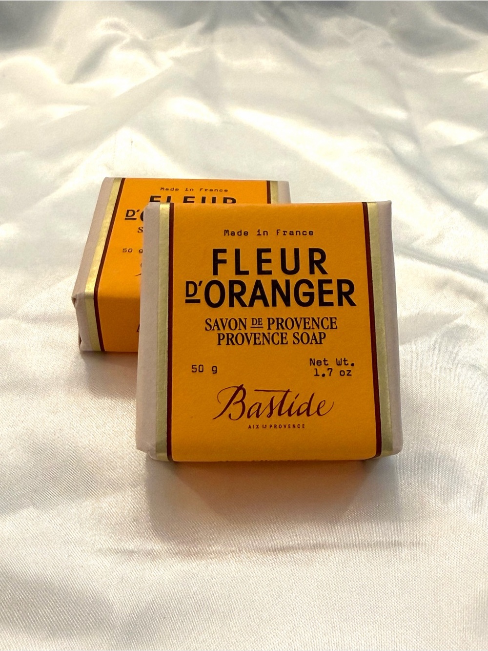 Bastide Fleur d'Oranger Orange Blossom Moisturizing Provence Soap 1.7 oz (2)